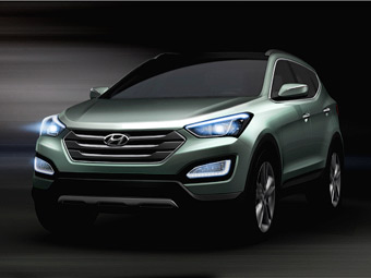 Hyundai показал приемника внедорожника Santa Fe - Hyundai
