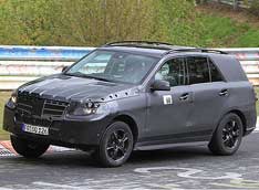 Новое поколение Mercedes-Benz ML будет компактнее - Mercedes-Benz