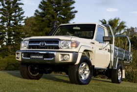 Toyota обновляет 70-ю серию Land Cruiser - Toyota