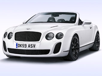 Bentley представит самый быстрый кабриолет - Bentley