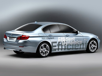 BMW готовит гибридную версию новой "пятерки" - BMW
