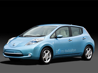 Nissan решил продавать электрокар Leaf в четырех европейских странах - Nissan
