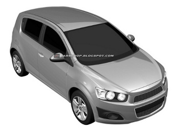 Появились изображения нового Chevrolet Aveo - Chevrolet