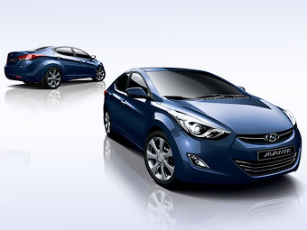 Новая Hyundai Elantra получит футуристический интерьер - Hyundai