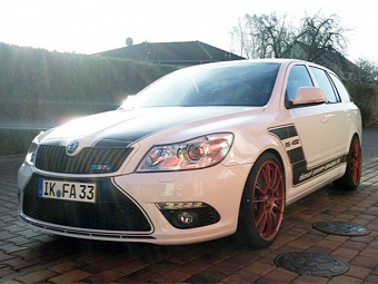 Универсал Skoda Octavia RS получил мотор в 451 л.с. - Skoda