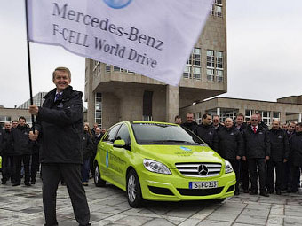 Mercedes-Benz отправил водородные автомобили вокруг света - Mercedes-Benz