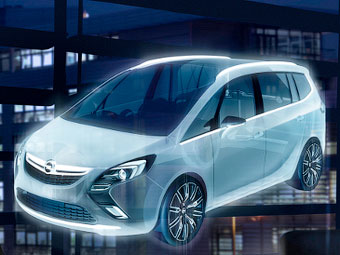 Opel показал фото концепта будущей Zafira  - Opel