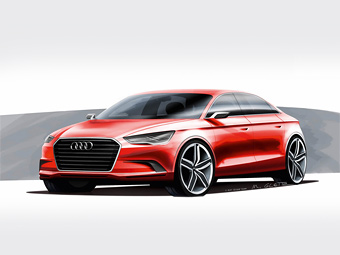Audi A3 дебютирует с кузовом нотчбек - Audi
