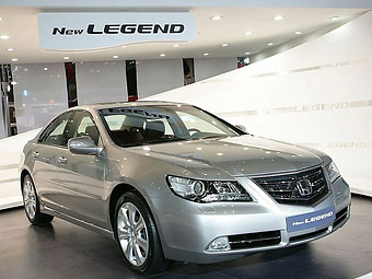 Honda обновила седан Legend - Honda