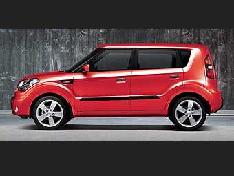 Kia представила первое изображение серийной версии кроссовера Soul - KIA