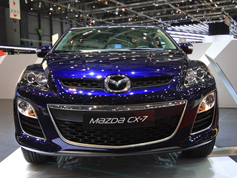 В Женеве показали обновленный кроссовер Mazda CX-7 с дизельным мотором - Mazda