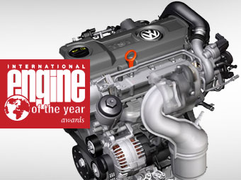 Мотор Volkswagen признан лучшим двигателем года - Volkswagen