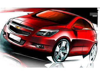 Chevrolet показала первые изображения нового хэтчбека - Chevrolet