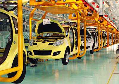 Китай вышел на третье место в мире по производству автомобилей - китай